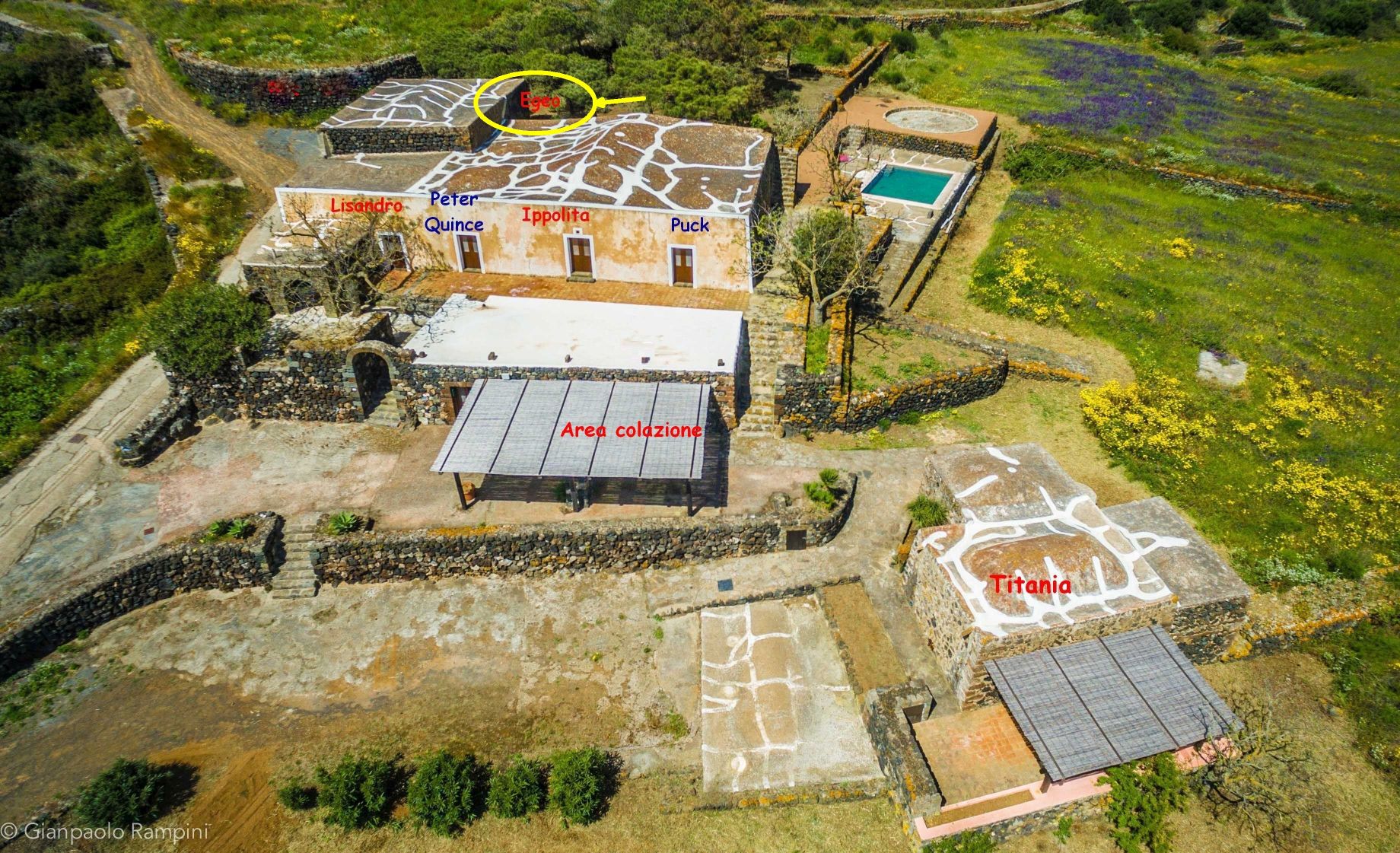 i nostri dammusi per le belle, comode, tranquille vacanze a Pantelleria