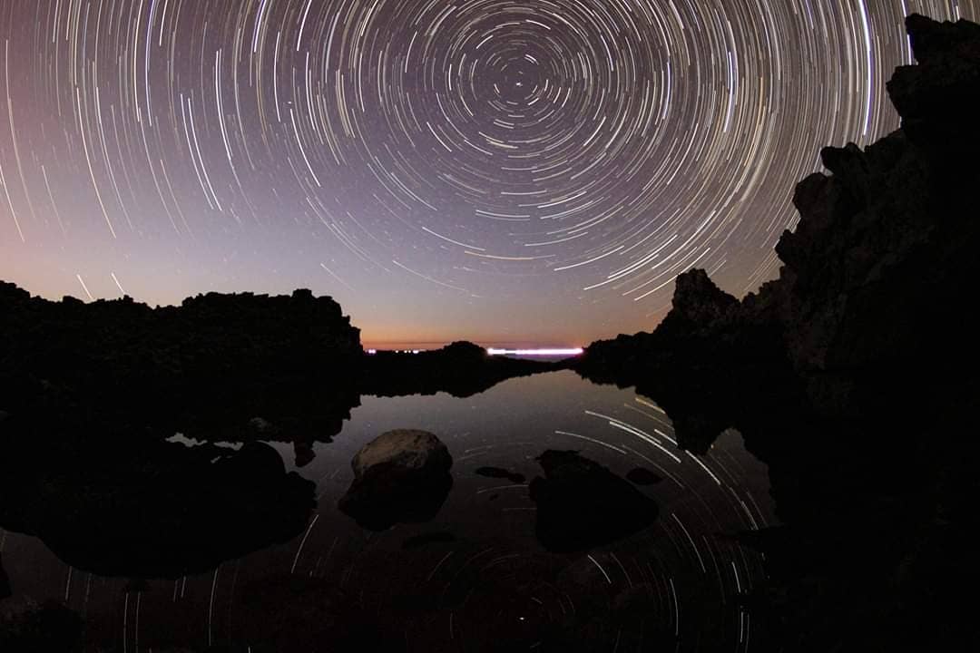 il laghetto delle ondine di notte