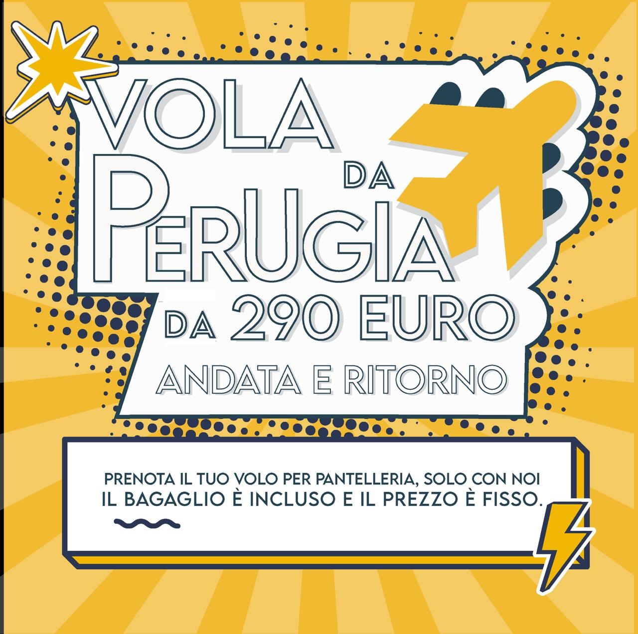 volo da Perugia